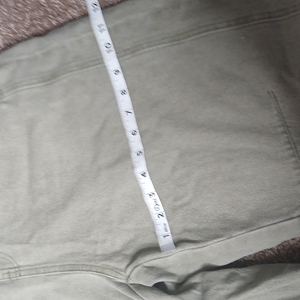 Light Olive Green Overalls Size Large - Picture 15 of 16